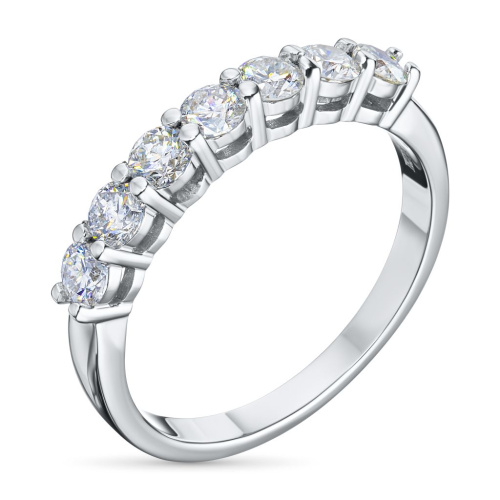 Кольцо из белого золота с бриллиантами э4701кц04220553