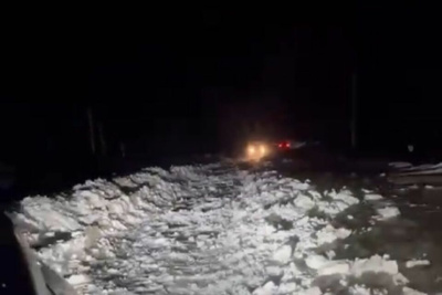 В Якутии из-за непогоды временно закрыли автозимник «Эдьигээн» / ЯСИА   