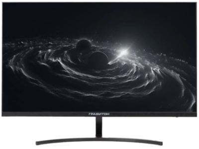 Монитор 23,8" Гравитон МН24А 159337 ЕЦРТ.467846.001-01, IPS, 1920x1080, 178°/178°, 5мс, 300 кд/м, 75Гц, D-Sub, DP 1.2,HDMI 2.0,VESA 75x75,3YBAS