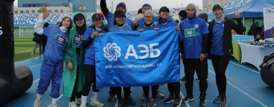 В Якутске состоялся первый забег финансистов «Фин Run» /  Якутск Якутск Республика Саха (Якутия)