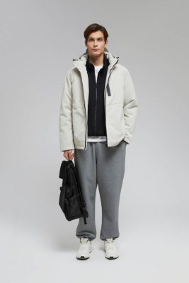 Утепленная куртка с капюшоном