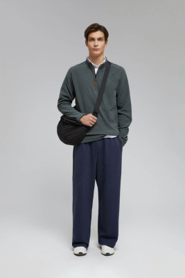 Толстовка-поло на молнии