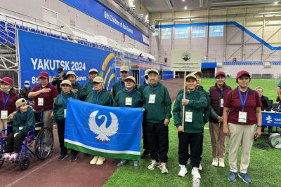 В Якутске стартовала первая лично-командная спартакиада получателей социальных услуг / ЯСИА Якутск Якутск Республика Саха (Якутия)
