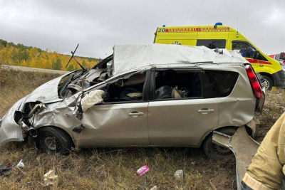 Пьяный водитель опрокинул автомобиль на автодороге «Умнас» в Якутии / ЯСИА   Республика Саха (Якутия)
