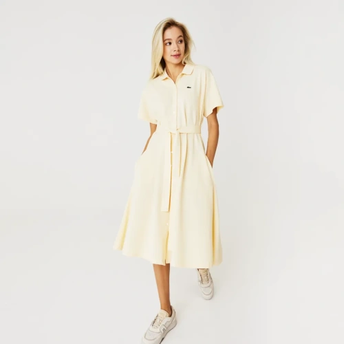 Женское платье Lacoste с поясом