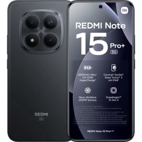 Xiaomi Redmi Note 15 Pro+ 5G 12/512Gb (Black)