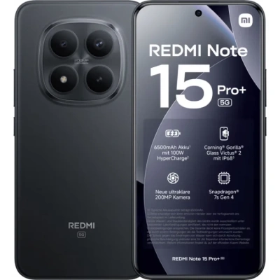 Xiaomi Redmi Note 15 Pro+ 5G 12/512Gb (Black)