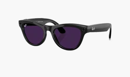 Умные очки Ray-Ban Meta Skyler RW4010 S52 (Shiny Black/Transitions Amethyst) (M)