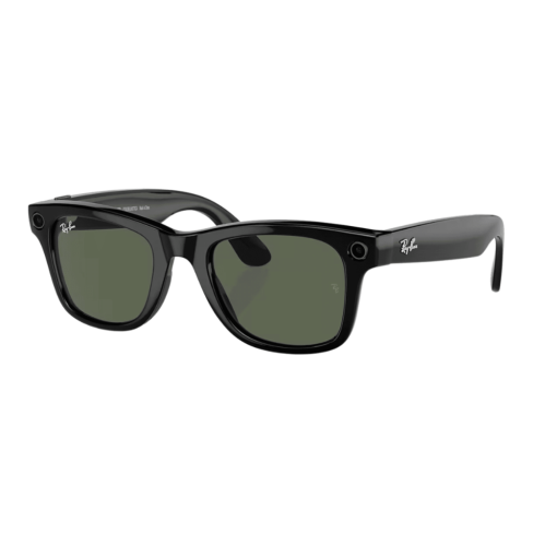 Умные очки Ray-Ban Meta Skyler RW4010 S52 (Shiny Black/Green) (M)