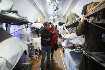 Жители Якутии вновь смогут посетить уникальный передвижной музей «Поезд Победы» / ЯСИА   