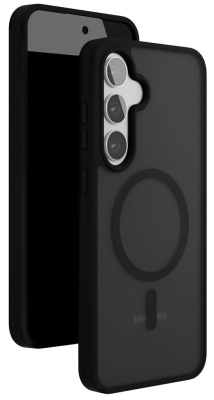 Клип-кейс VLP MoonMagSafe для Samsung Galaxy S24 FE Чёрный