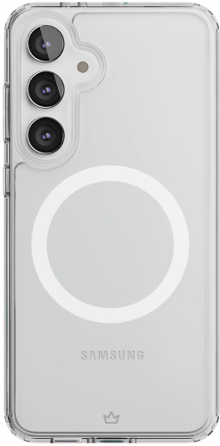 Клип-кейс VLP CrystalMagSafe для Samsung Galaxy S24 FE Прозрачный