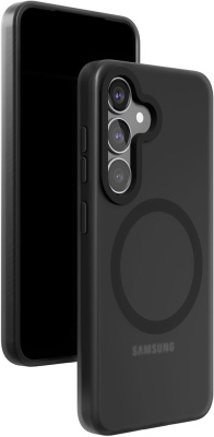 Клип-кейс VLP Moonс MagSafe для Samsung Galaxy S25+ Чёрный