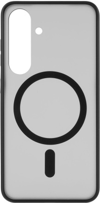 Клип-кейс uBear Real Mag для Samsung Galaxy S25 Чёрный