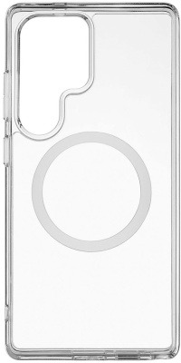 Клип-кейс uBear Real Mag для Samsung Galaxy S25 Ultra Прозрачный