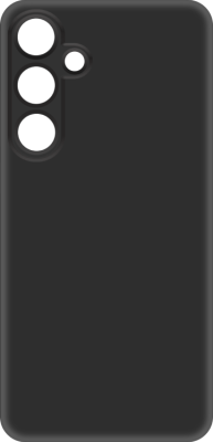 Клип-кейс Krutoff Soft для Samsung Galaxy S24 Чёрный