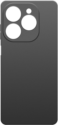 Клип-кейс BoraSCO Silicone для TECNO Spark 20 Pro Чёрный