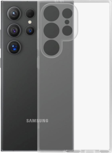 Клип-кейс Krutoff для Samsung Galaxy Galaxy S24 Ultra Прозрачный