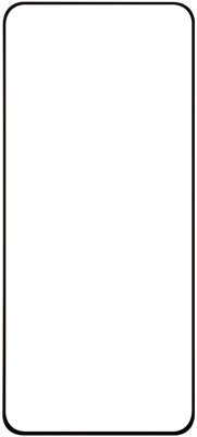 Защитное стекло Red Line для Xiaomi REDMI Note 13 Pro 4G с чёрной рамкой