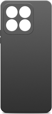 Клип-кейс BoraSCO Silicone для HONOR X8b Чёрный