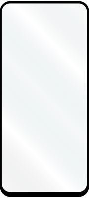 Защитное стекло LuxCase для Xiaomi REDMI 12 с чёрной рамкой