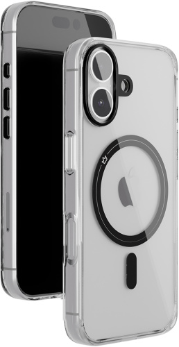 Клип-кейс VLP Diamond для Apple iPhone 16 с MagSafe Чёрный
