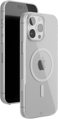 Клип-кейс VLP Puro для Apple iPhone 16 Pro Max с MagSafe Прозрачный