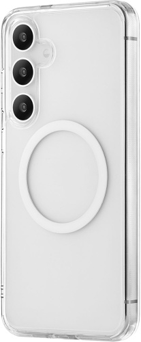 Клип-кейс uBear Real Mag для Samsung Galaxy S24+ Прозрачный