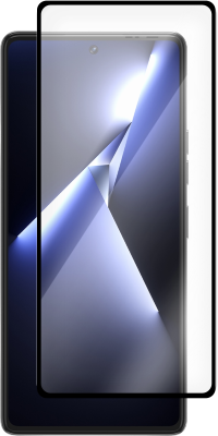 Защитное стекло Krutoff Premium для TECNO Pova 6 / Pova 6 Pro глянцевое