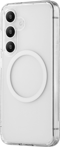 Клип-кейс uBear Real Mag для Samsung Galaxy S24 Прозрачный