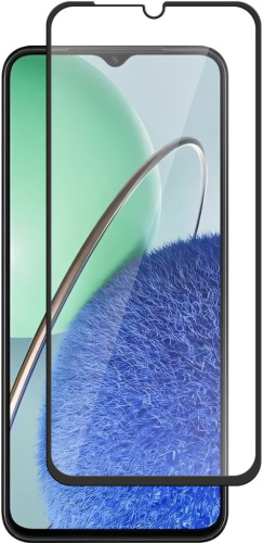 Защитное стекло BoraSCO для HUAWEI Nova Y61 с чёрной рамкой