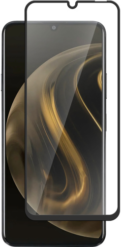 Защитное стекло BoraSCO для HUAWEI Nova Y72 с чёрной рамкой