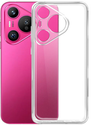 Клип-кейс BoraSCO для HUAWEI Pura 70 Прозрачный