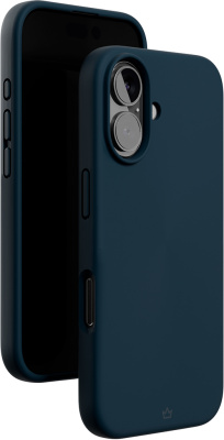 Клип-кейс VLP Aster для Apple iPhone 16 с MagSafe Тёмно-синий