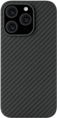 Клип-кейс uBear Supreme для Apple iPhone 16 Pro с MagSafe Чёрный