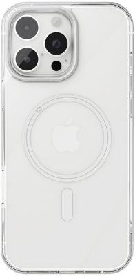 Клип-кейс VLP Element для Apple iPhone 16 Pro Серебристый