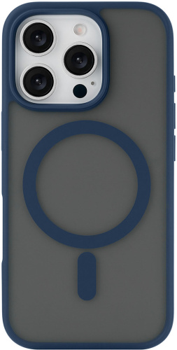 Клип-кейс uBear Cloud Mag для Apple iPhone 16 Pro Синий