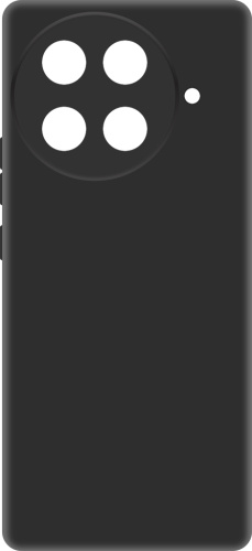 Клип-кейс Krutoff Soft для TECNO Camon 30S Pro Чёрный