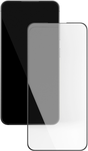 Защитное стекло VLP A-Lite Sky Glass для Samsung Galaxy S25 с чёрной рамкой