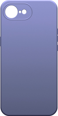 Клип-кейс BoraSCO Silicone для Apple iPhone 16e Фиолетовый