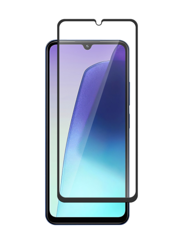 Защитное стекло BoraSCO для Xiaomi REDMI A3 Pro с чёрной рамкой