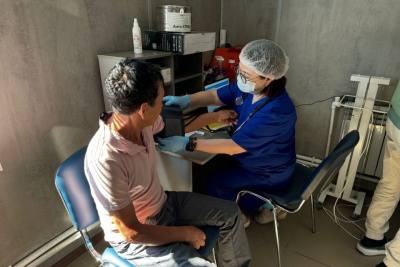 Более трех тысяч человек осмотрели мобильные доктора в Олекминском районе / Саина Титова  Олекминский Республика Саха (Якутия)