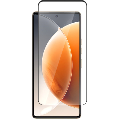 Защитное стекло BoraSCO для TECNO Camon 40 с чёрной рамкой