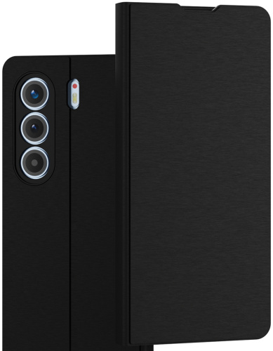 Чехол-книжка Krutoff Magnet для TECNO Camon 40 Pro 5G Чёрный