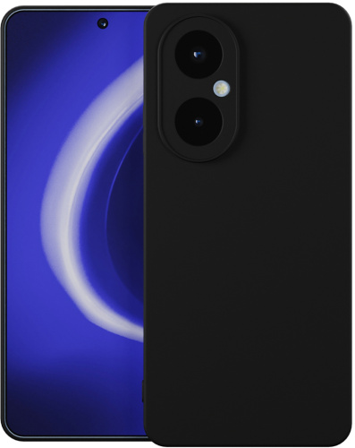 Клип-кейс Krutoff Soft для HUAWEI Nova Y73 Чёрный