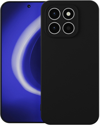 Клип-кейс Krutoff Soft для HONOR X6c Чёрный