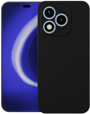 Клип-кейс Krutoff Soft для HONOR 400 Lite Чёрный