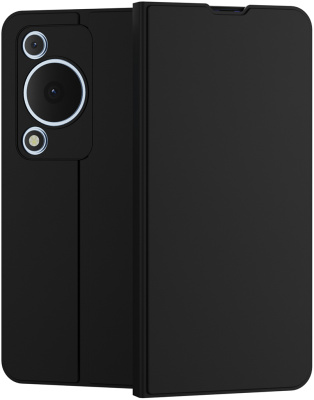 Чехол-книжка Krutoff Magnet для Huawei Nova Y63/Y72/Y72s Чёрный
