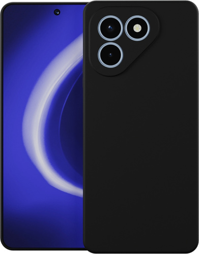 Клип-кейс Krutoff Soft для TECNO Pova 7 Neo Чёрный