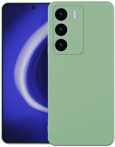 Клип-кейс Krutoff Silicone для realme C71 Зелёный